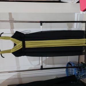 Planet Dress, size 14, Black and Green